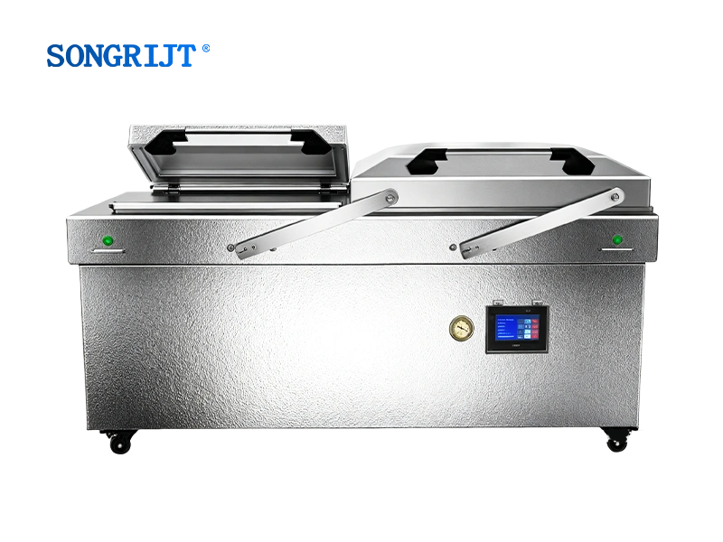 Double Chamber Vacuum Packaging Machine for Industrial Food Packaging